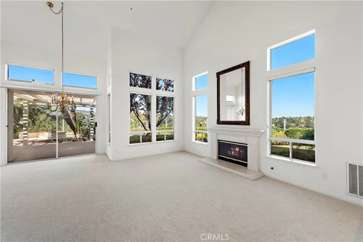 views from living room