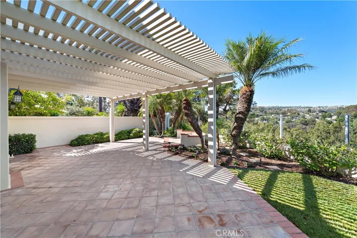 shaded patio cover