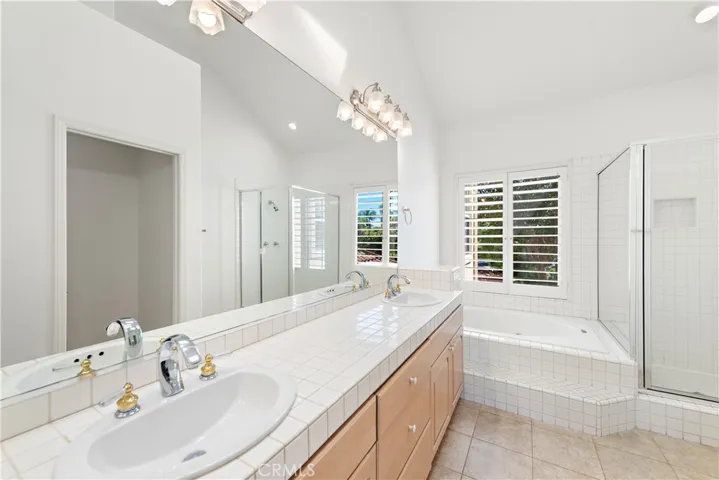 Primary suite bathroom