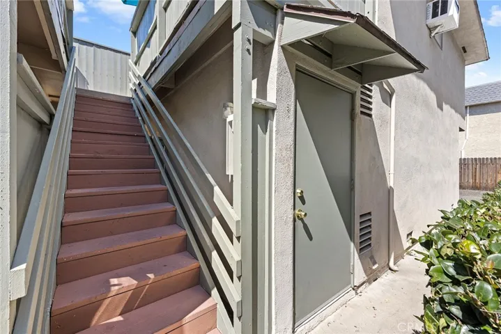 Stairwell to Units B & C