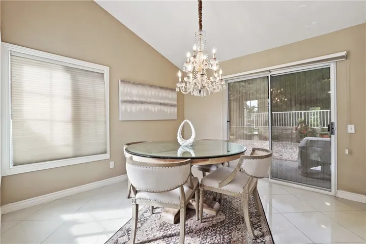 Dining area