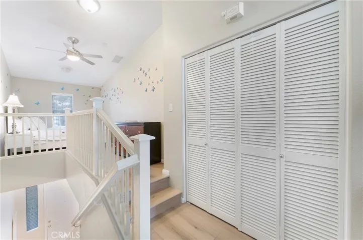 Loft can be expanded and potential 3rd bedroom, laundry closet