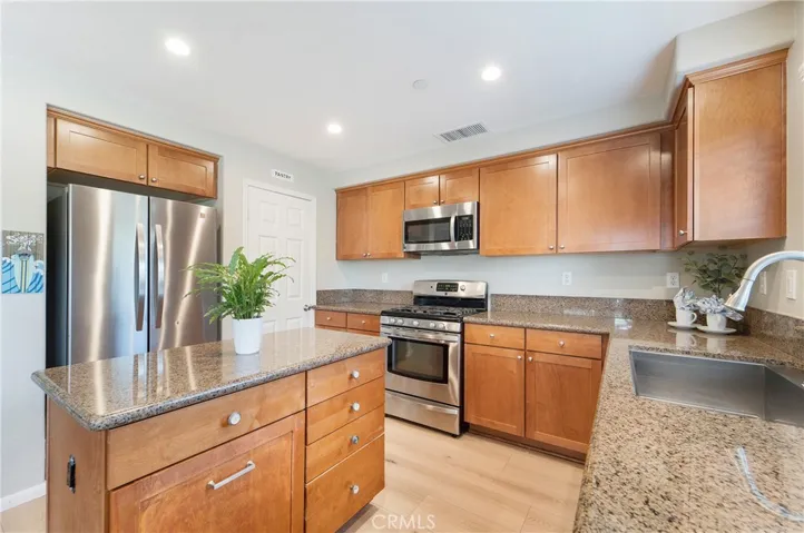 Fridge included