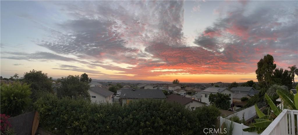 Enjoy sitting up high looking at city lights & in July watch fireworks from many cities