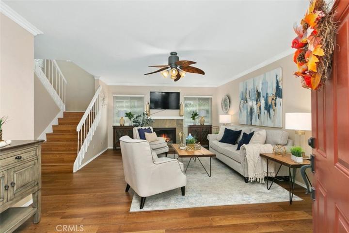 Enter into the beautiful living room...
