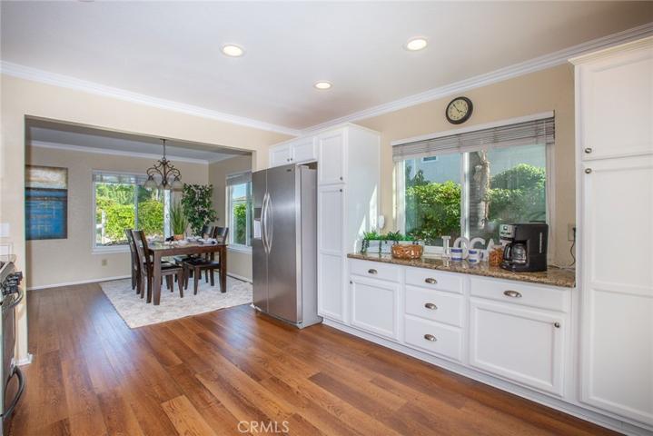 Enjoy making meals together in this open kitchen