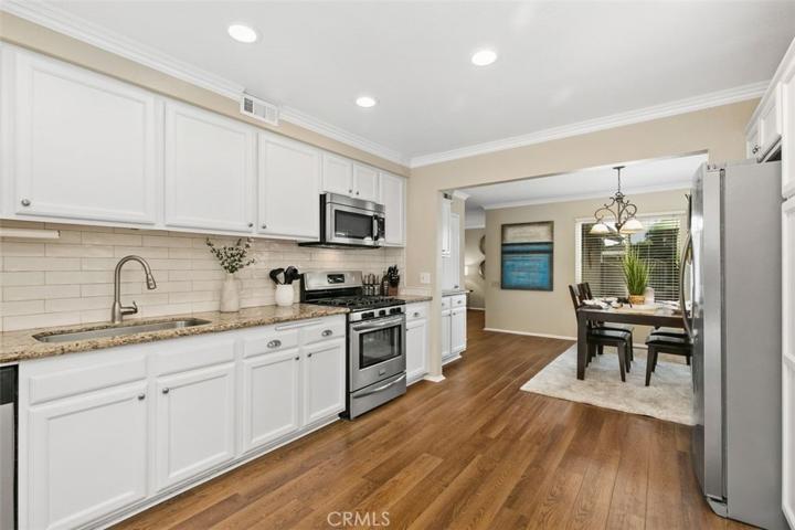 Plenty of room for a kitchen Island,if you desire