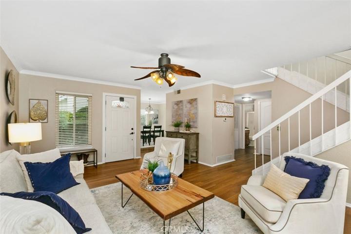 with crown molding...