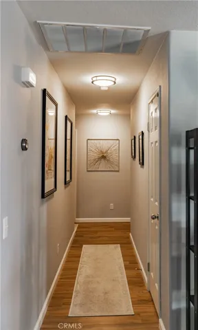 Hallway to bedrooms