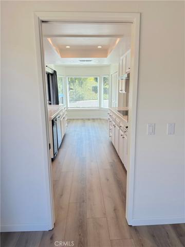 Kitchen pass through from dining room