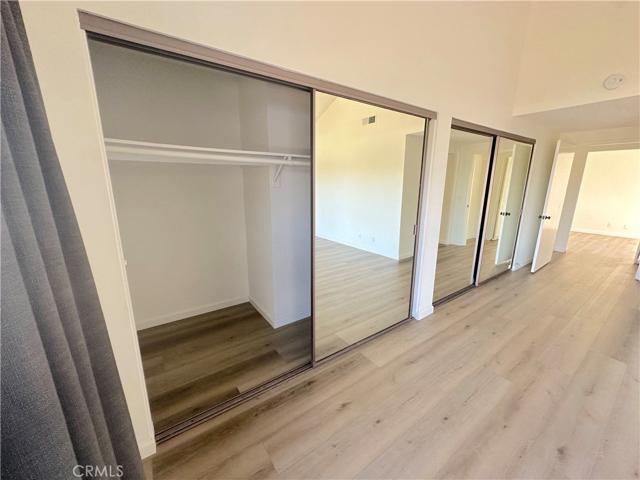 Main Bedroom mirrored closets
