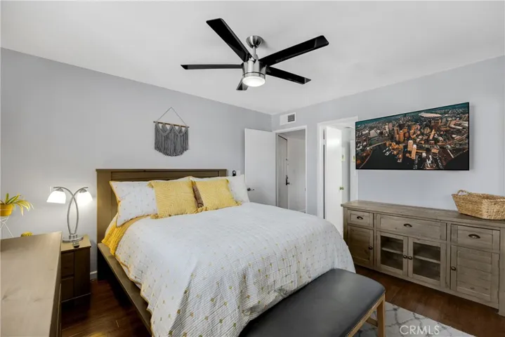 Large Primary Bedroom with Access to Private Bathroom Space
