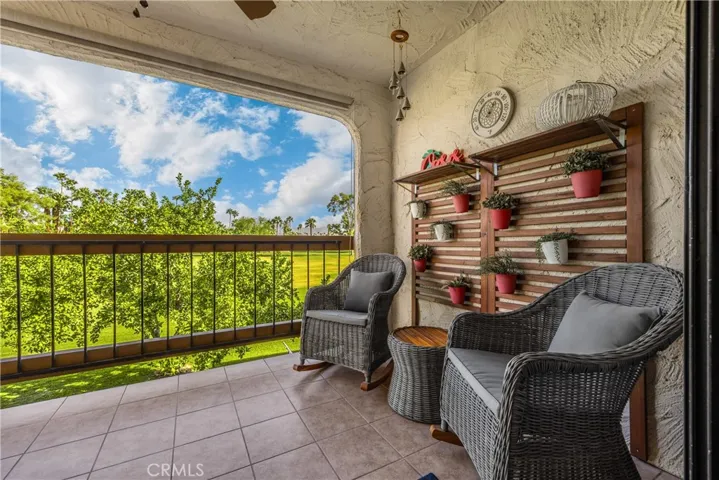 Private Balcony Overlooking Tahquitz Creek Golf Course