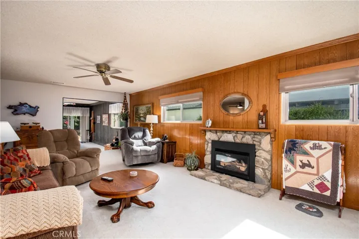LIVING RM WITH FIREPLACE