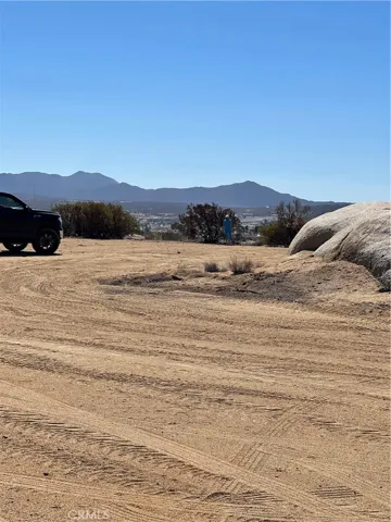 View of graded pad.