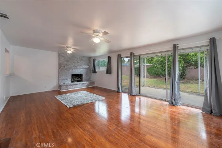 Family room with lots of windows for natural light