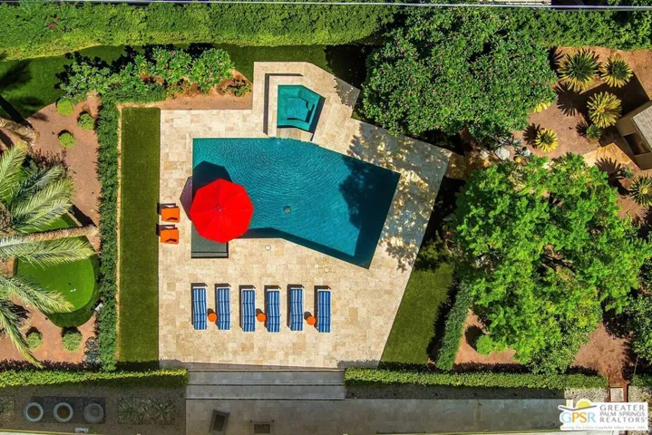 Aerial Pool Deck