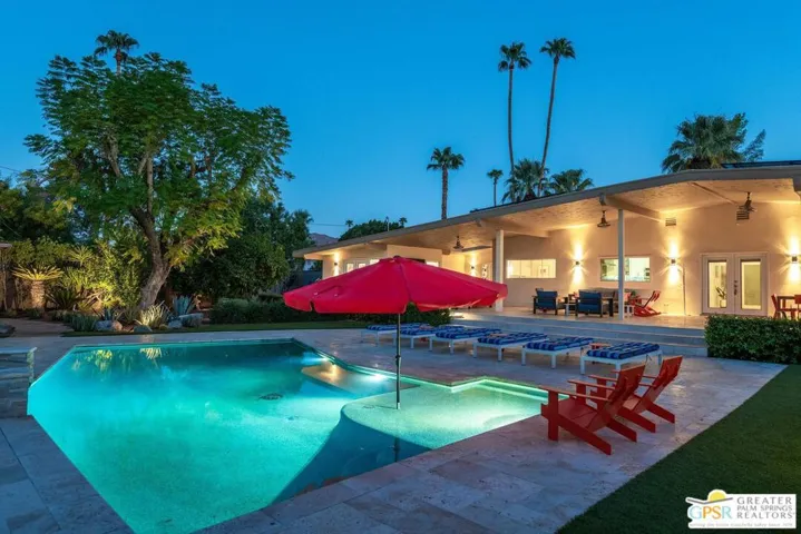 Pool Deck Evening
