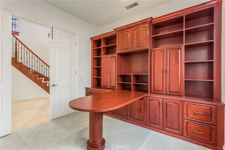 Downstairs office (possible 6th bedroom)