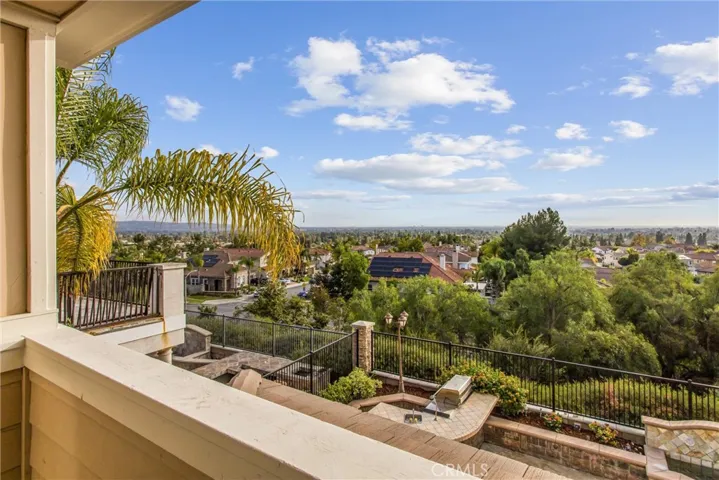 Private master balcony
