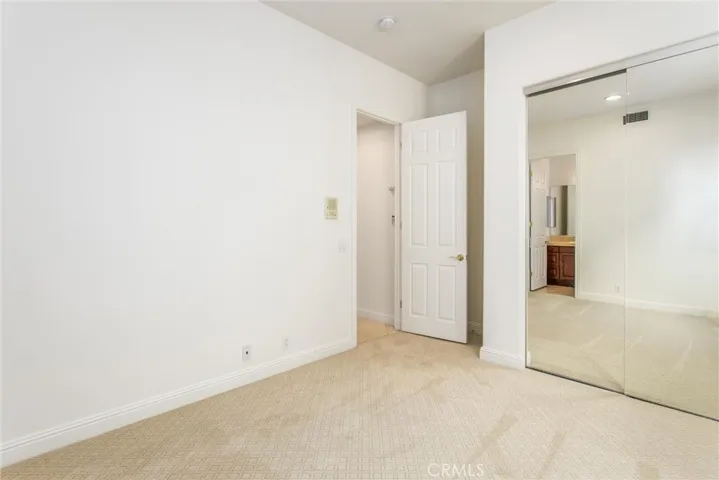 Downstairs bedroom with full bath