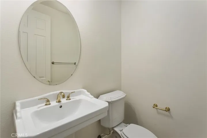 Downstairs half bath