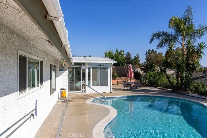 Pool area.