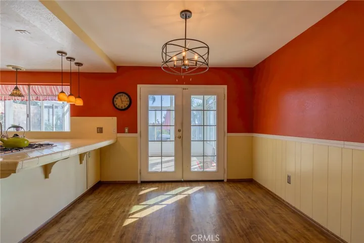 Dining room area.
