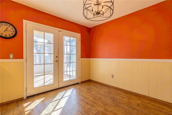 Dining room area.