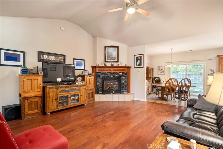 Renovated gas fireplace
