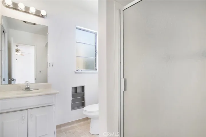 3/4 bath connected to master bedroom and hallway