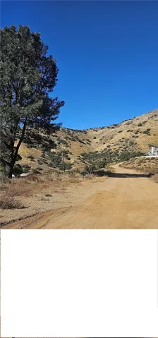 road in front of property
