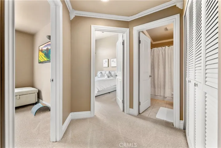 Upstairs Hall Beds and Bath