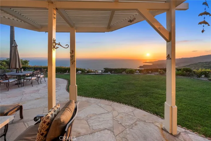 Shaded Patio for taking in the views.
