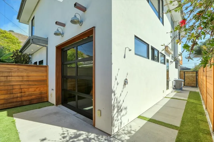 Rear of Garage