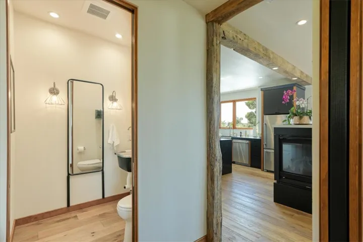 Hall to Powder/Primary Bedroom