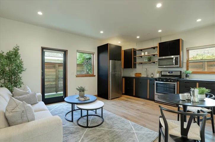 1st Floor Suite Living/Kitchen