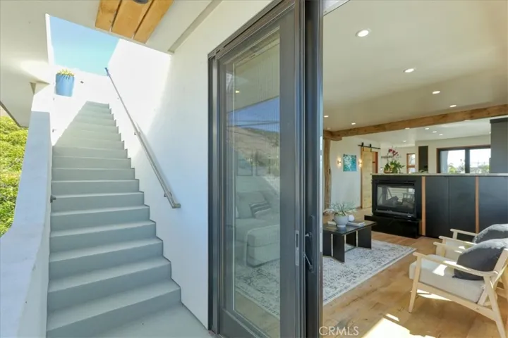Stairs to Roof Deck