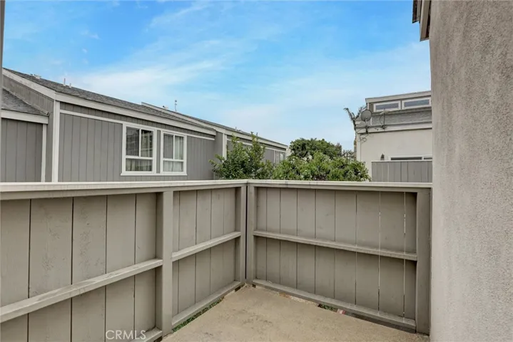 Private balcony