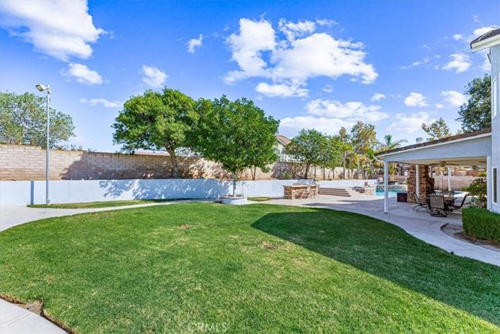Large lawn