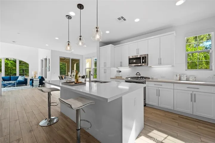 Kitchen open floor plan