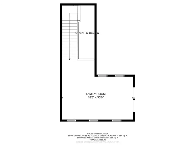 Floor Plan 3rd Level Loft