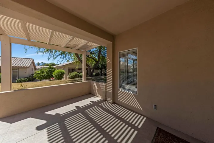 PATIO-WEST FACING