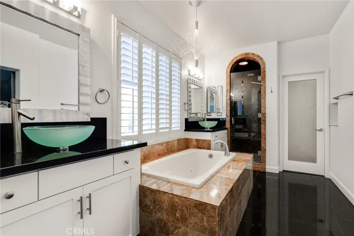 Highly Upgraded Primary Bathroom