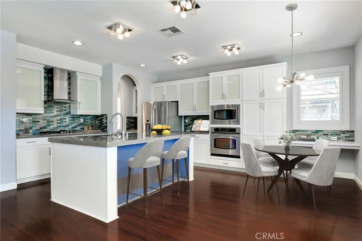 Highly Upgraded Kitchen Virtually Staged