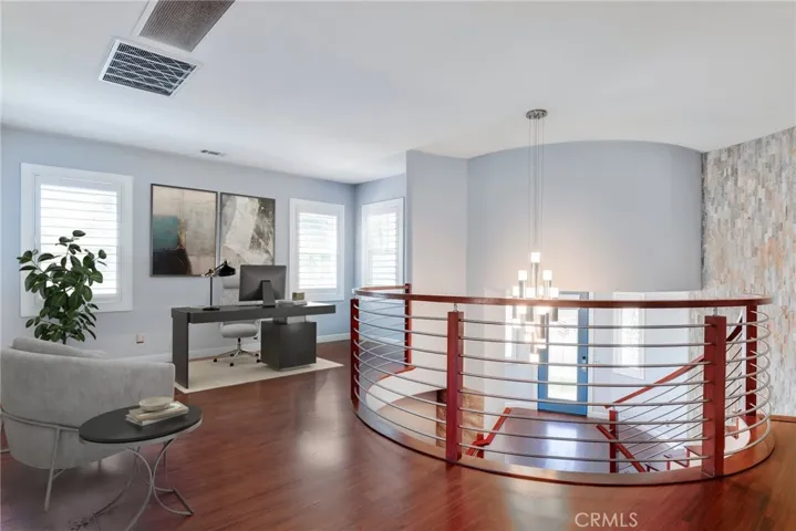 Cozy Loft Area, Virtually Staged
