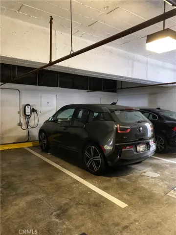 Garage Parking with Electric Car Charger & Storage Room