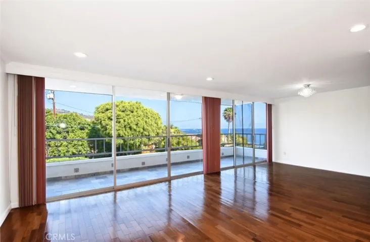 Living/Dining Area opens to View Balcony