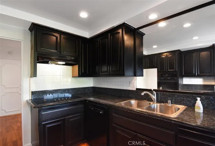 New Stove Top and Sink in Kitchen