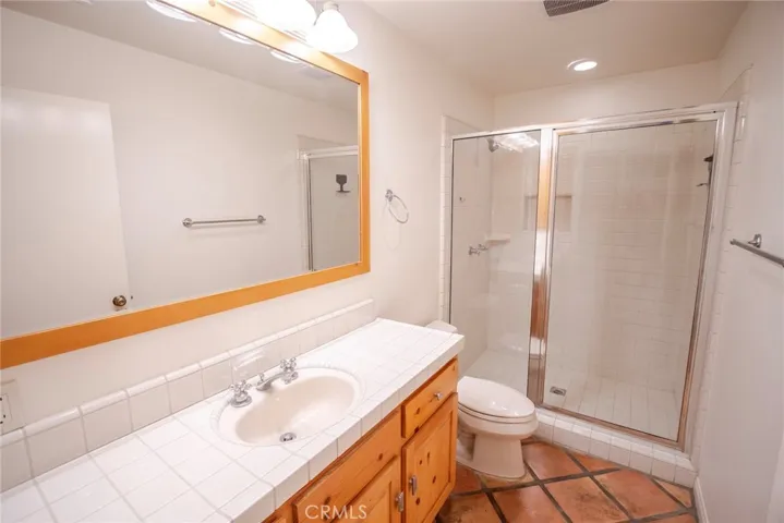 Hallway bathroom